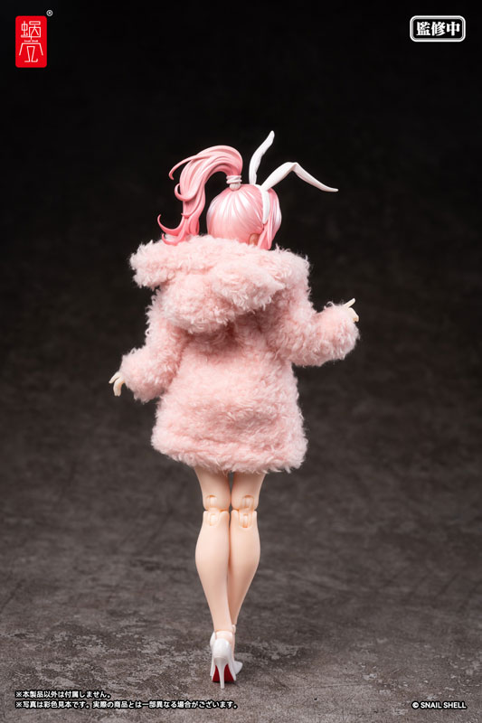 "G.N.PROJECT" Option Costume Teddy Bear Coat (Light Pink Ver.) (DOLL ACCESSORY)(Provisional Pre-order)