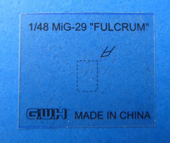 โมเดลเครื่องบิน Great Wall Hobby 1/48 L4811 MIG-29 9-12 Late Type “Fulcrum ”