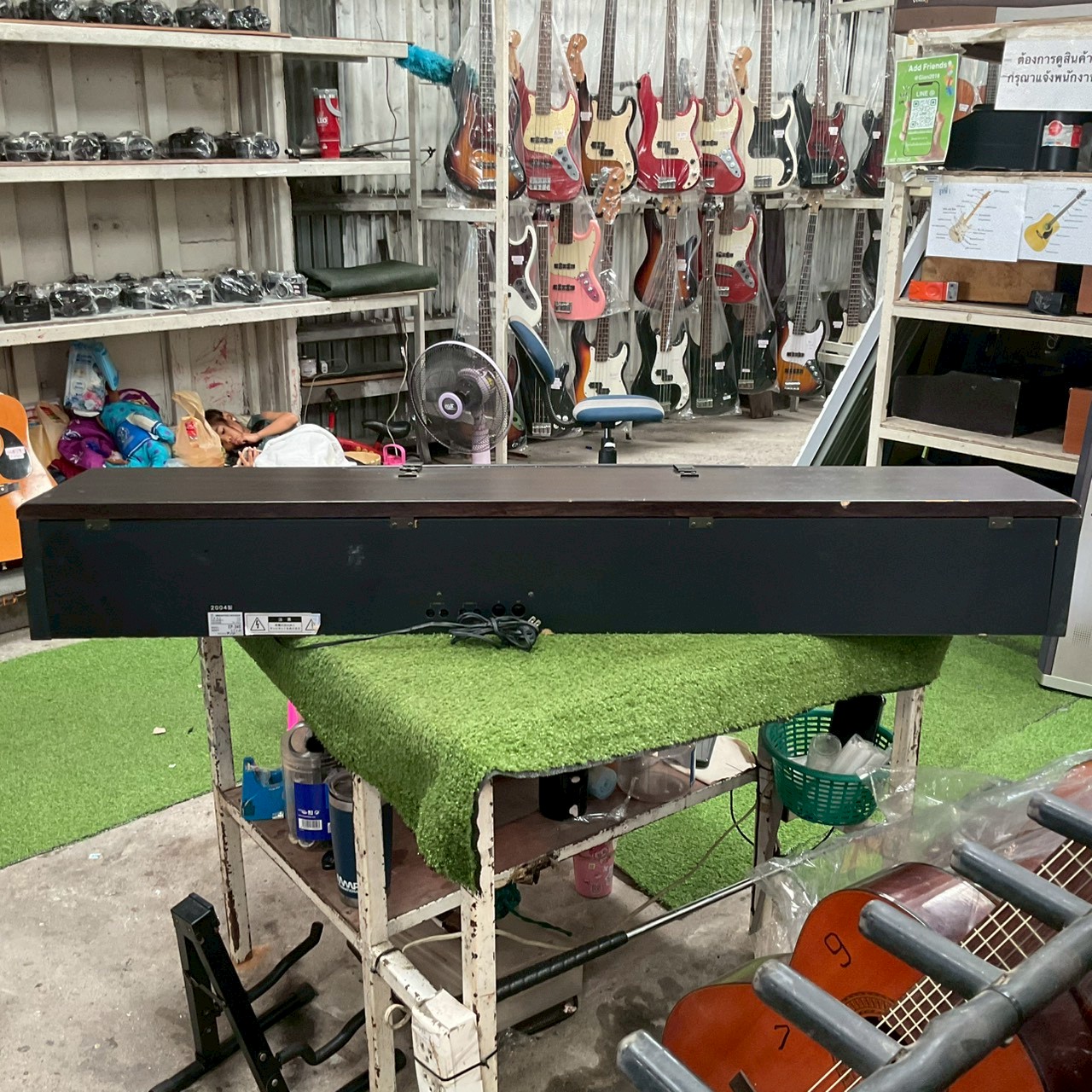 เปียโน COLUMBIA : EP-345 สินค้าไม่พร้อมใช้งาน (ต้องซ่อม)