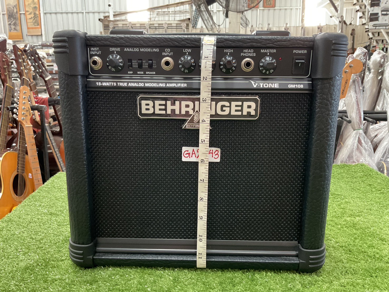แอมป์กีต้าร์ BEHRINGER : V-TONE GM108