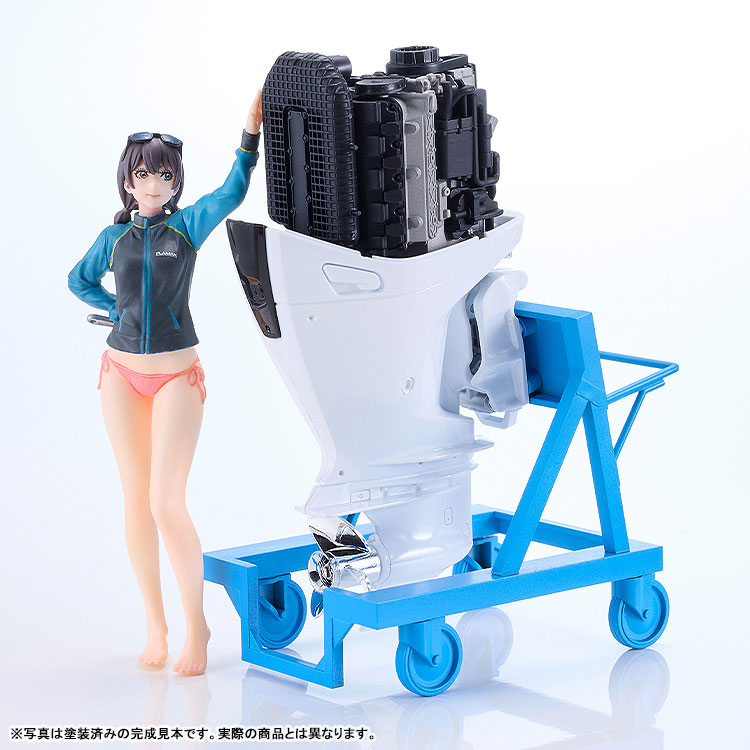 PLAMAX MF-97 minimum factory Minori with Honda BF350 Grand Prix White 1/20 Plastic Model(Pre-order)