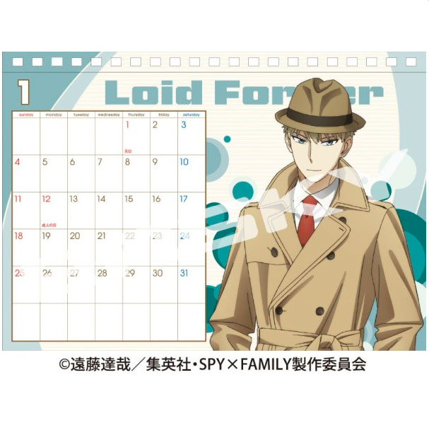 TV Anime "Spy x Family" CL-011 2026 Tabletop Calendar(Pre-order)