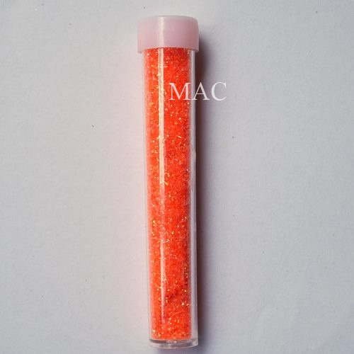 ผงอะคริลิคผสมกากเพชร สีส้ม ขนาด 3 กรัม