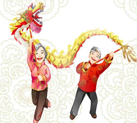 เชิดมังกรสำหรับเด็กระดับประถมศึกษา ความยาวลำตัวมังกร 3 เมตร 舞龙道具儿童龙头 Dragon Dance for Primary School Student Dragon Body 3 Meters Long