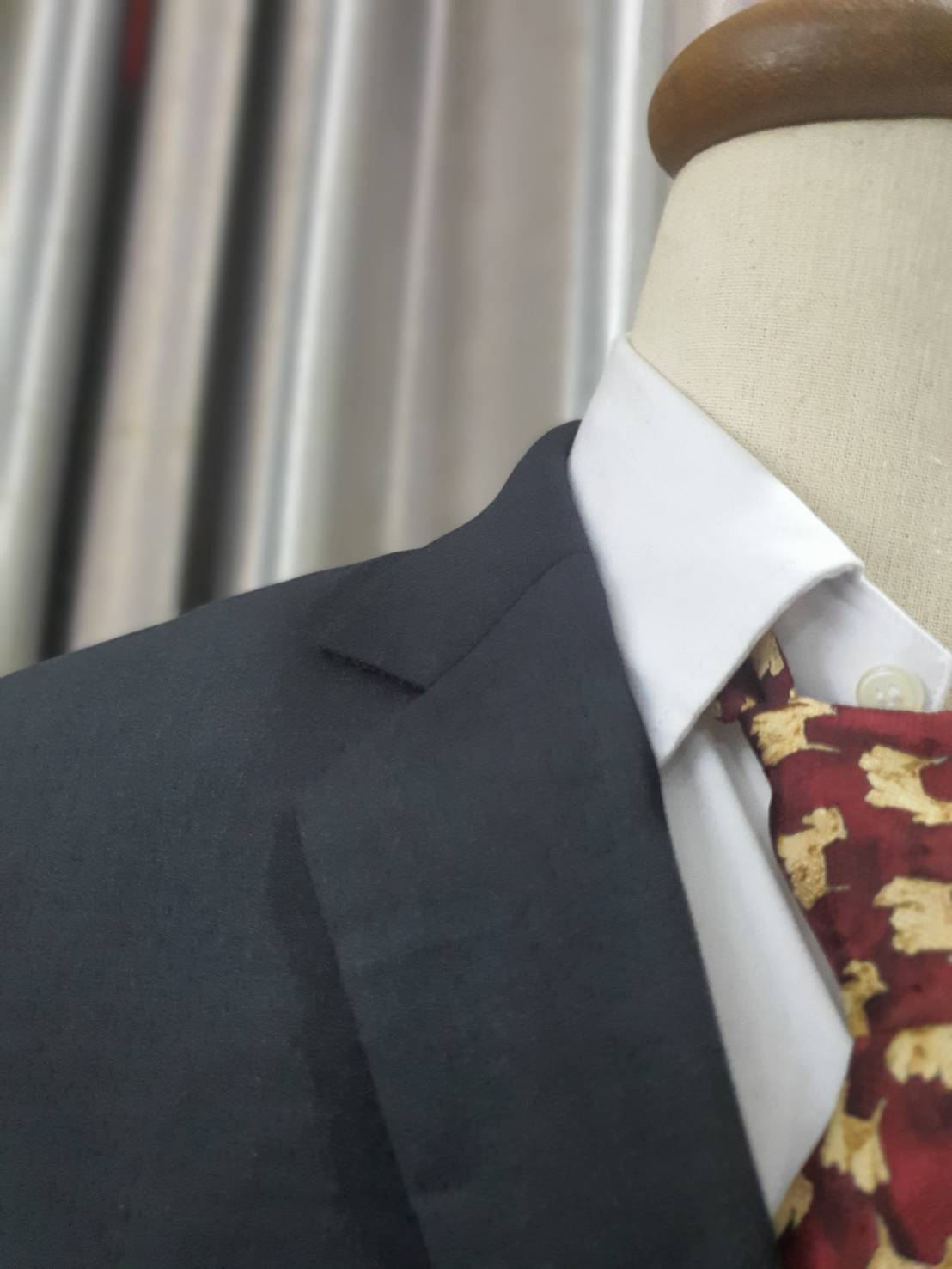 Suit0097 เสื้อสูท สีดำ มือสอง อกนิ้ว SOLUS อก 38 นิ้ว