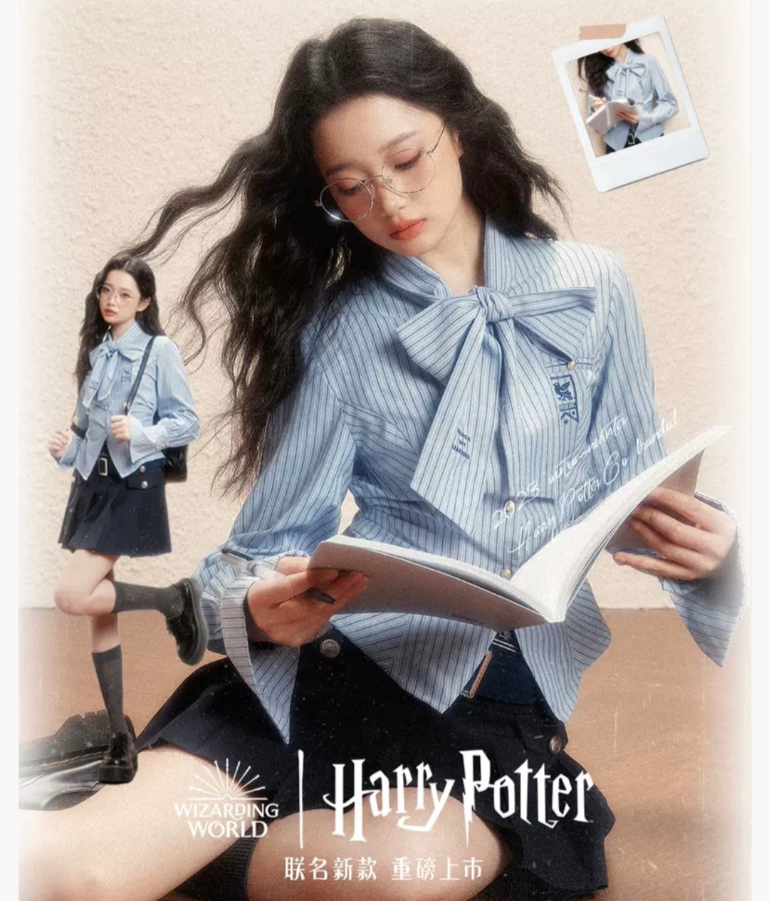 [Pre-Order] Kyouko x Harry Potter Shirt เสื้อเชิ้ต ผูกโบว์ ทรงเข้ารูป AW/2023