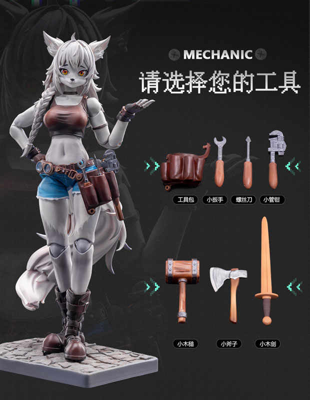ERA-001 Liya Mechanic Ver. 1/12 Scale Posable Figure(Provisional Pre-order)