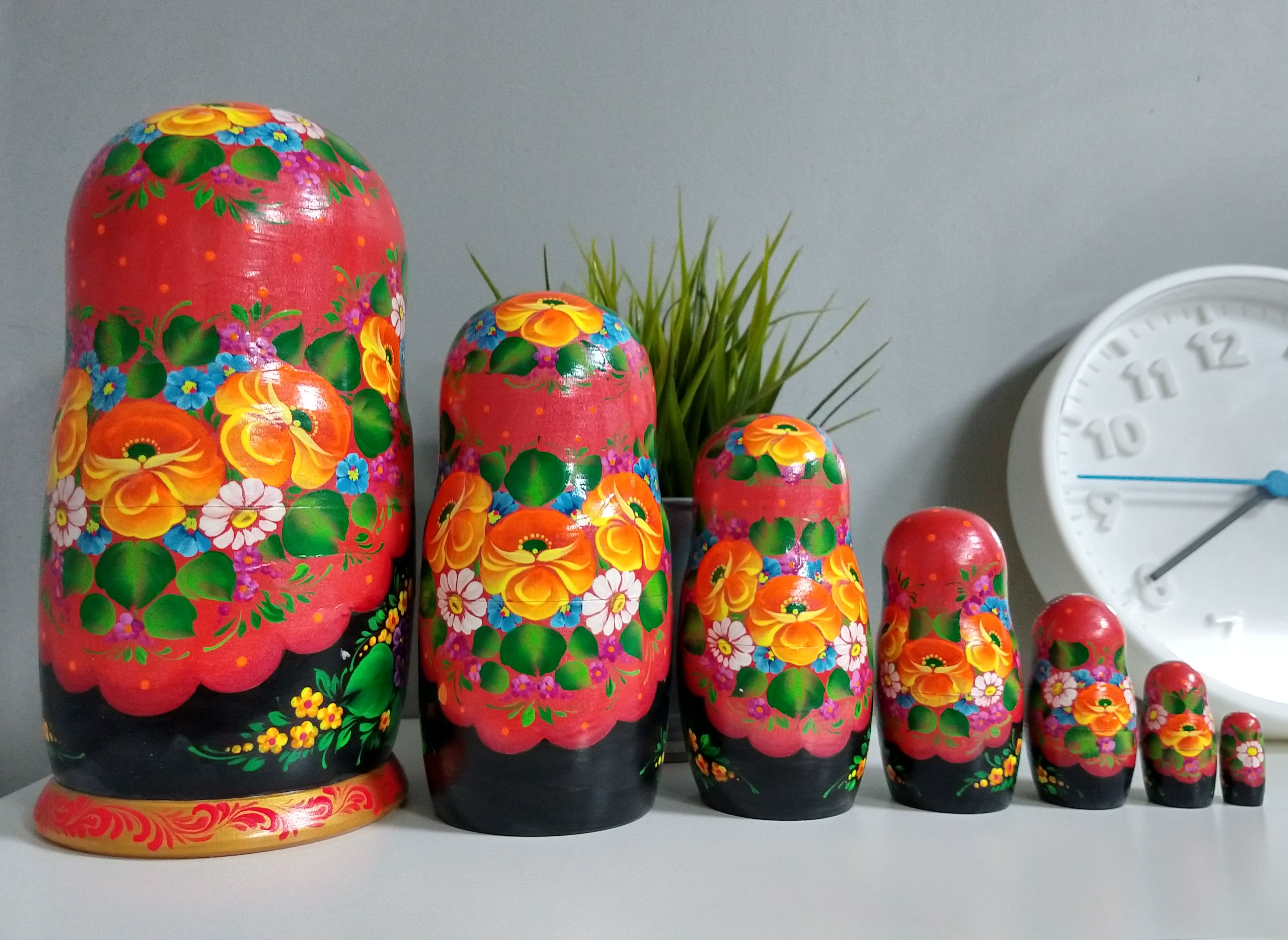 ตุ๊กตาแม่ลูกดกรัสเซีย (Matryoshka) - Premium Dolls "From Russia With Love 7 Dolls"