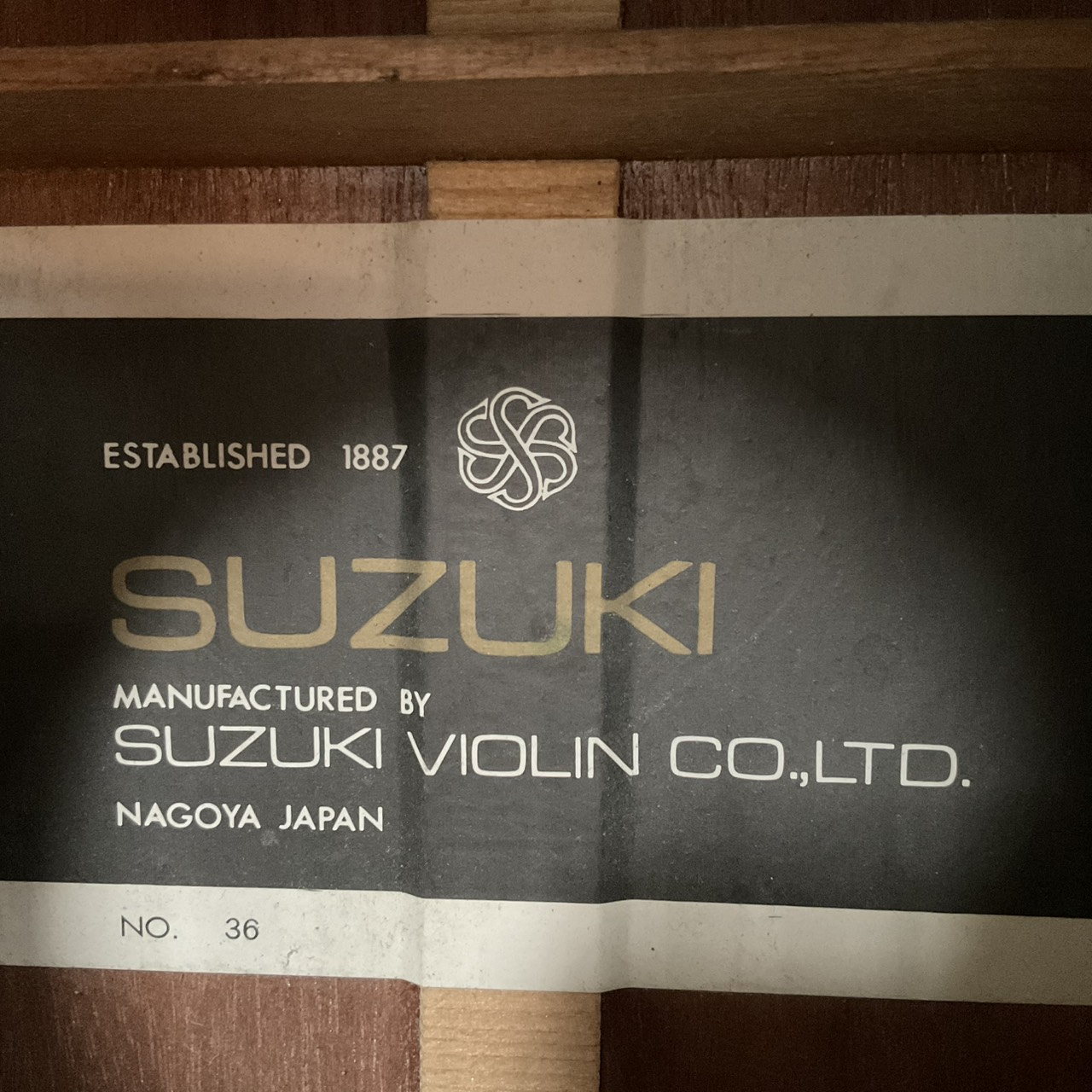 กีต้าร์คลาสสิค SUZUKI : No.36