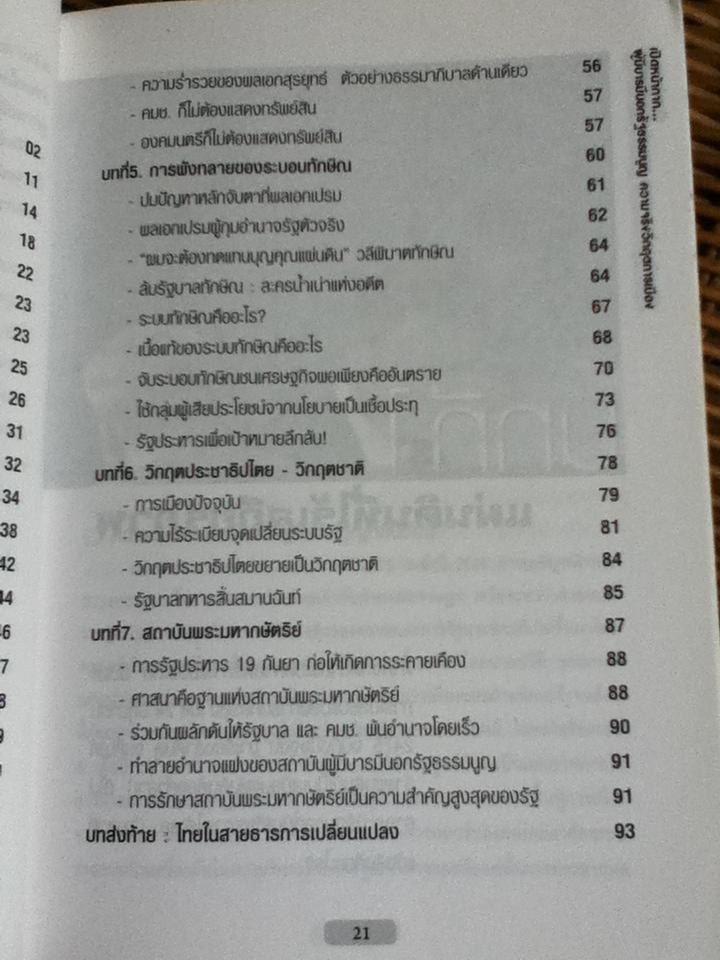 เปิดหน้ากากผู้มีบารมีนอกรัฐธรรมนูญ ความจริงวิกฤตการเมือง/ วิจัย ใจภักดี