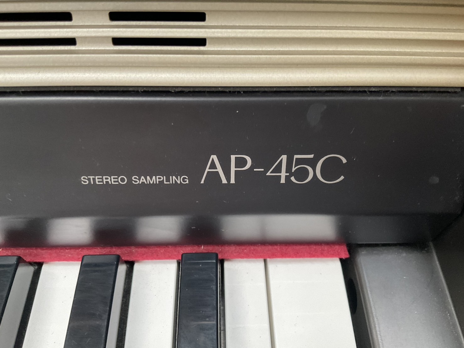 เปียโน CASIO : AP-45C สินค้าไม่พร้อมใช้งาน (ต้องซ่อม)