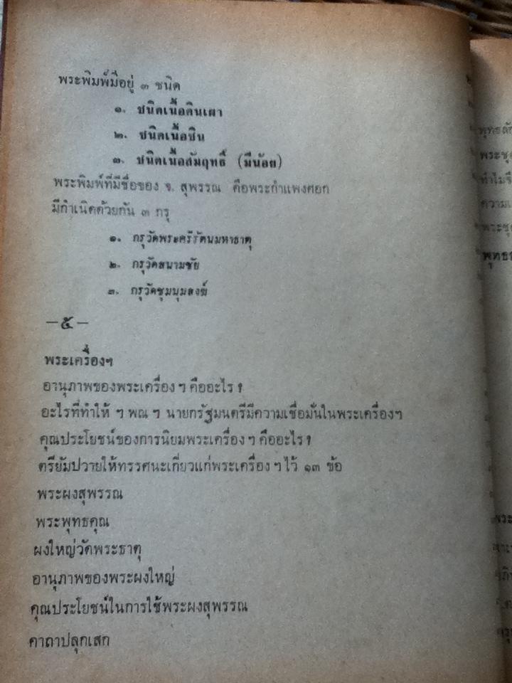 พระกรุเมืองสุพรรณ/ มนัส โอภากุล