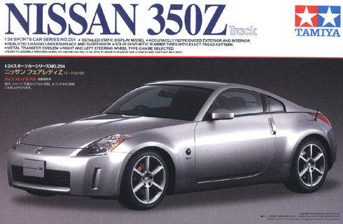 โมเดลรถประกอบทามิย่า ขนาด 1/24 Tamiya Sports Car Series TA24254 Nissan 350Z Track