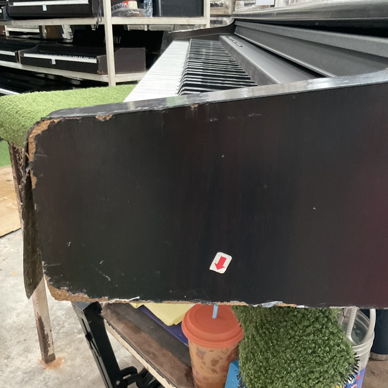 เปียโน COLUMBIA : EP-2500 สินค้าไม่พร้อมใช้งาน (ต้องซ่อม)