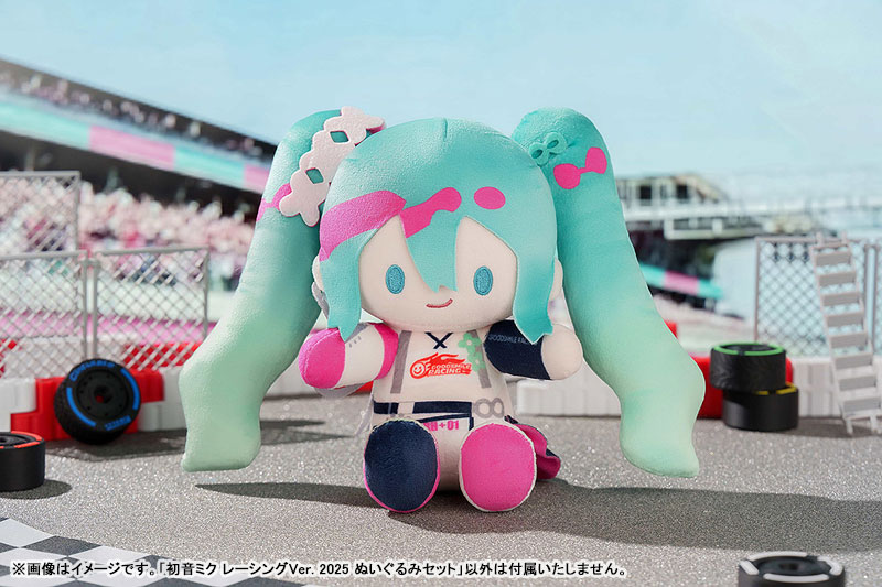 Hatsune Miku GT Project Hatsune Miku: Racing Ver. 2025 Plushie Set(Pre-order)