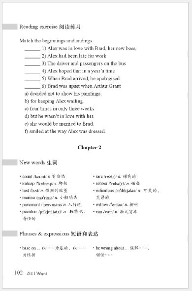 หนังสืออ่านนอกเวลาภาษาอังกฤษเรื่อง: All I Want+MP3 (ระดับ 5) All I Want+MP3 (Level 5)