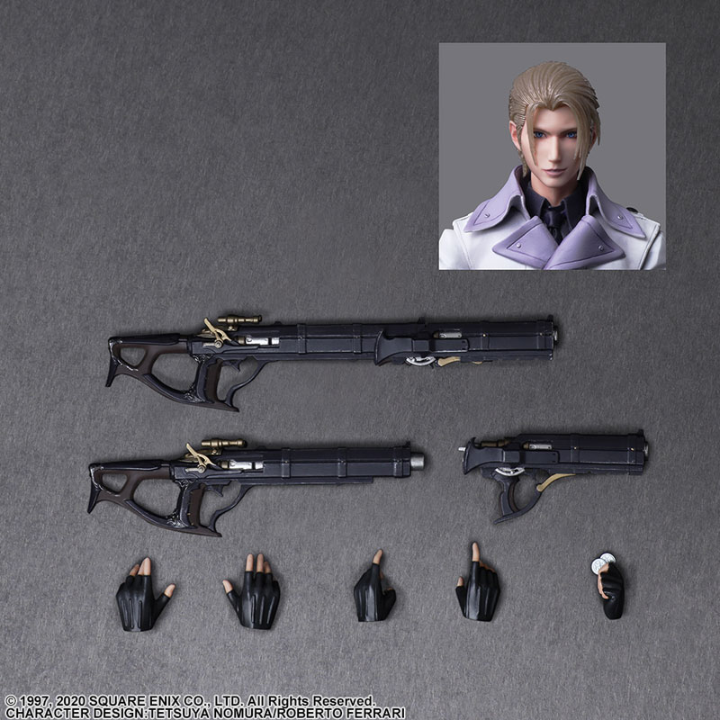 Final Fantasy VII Remake PLAY ARTS Kai Rufus Shinra(In-Stock)