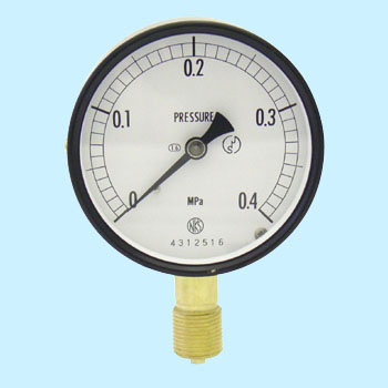 NKS : Pressure Gauge, Indoor DAI 75 : AC10-131-0.4MPa (Nagano Keiki)
