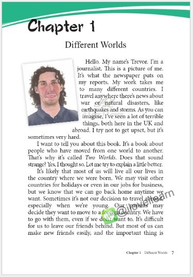 หนังสืออ่านนอกเวลาภาษาอังกฤษเรื่องTwo Worlds (ระดับ4) Two Worlds (Level 4)