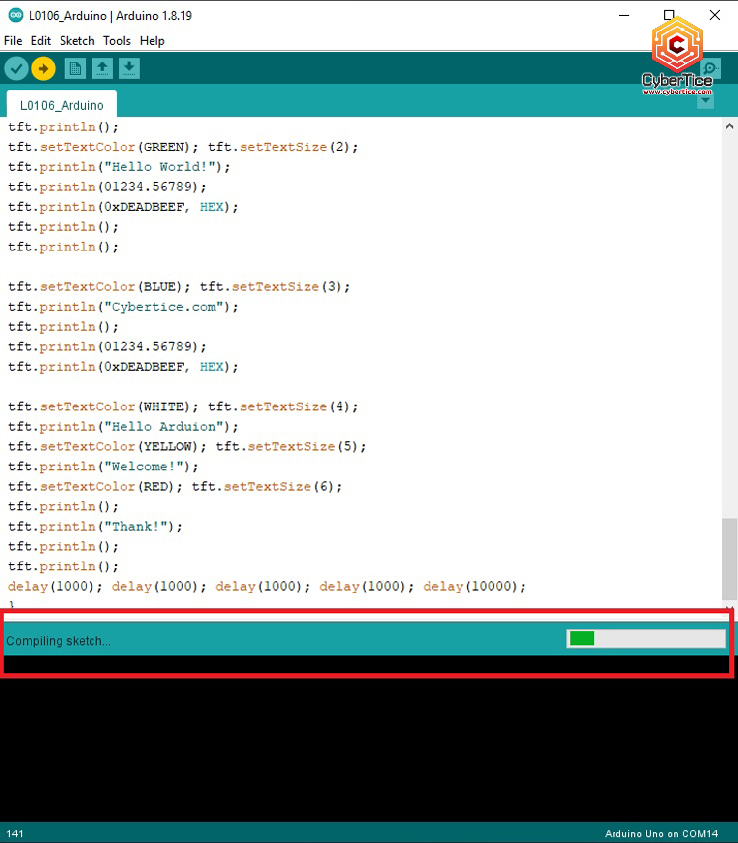 สอนใช้งาน Arduino จอแสดงผล LCD TFT สี 3.5 นิ้ว TFT color display module ...