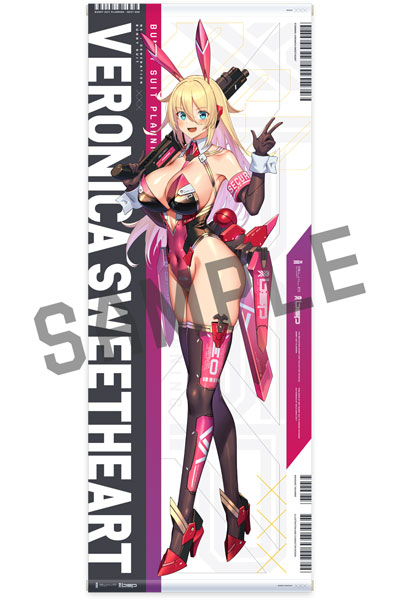 Bunny Suit Planning Almost Life-size Wall Scroll Veronica Sweetheart Bunny Agent Ver.(Pre-order)