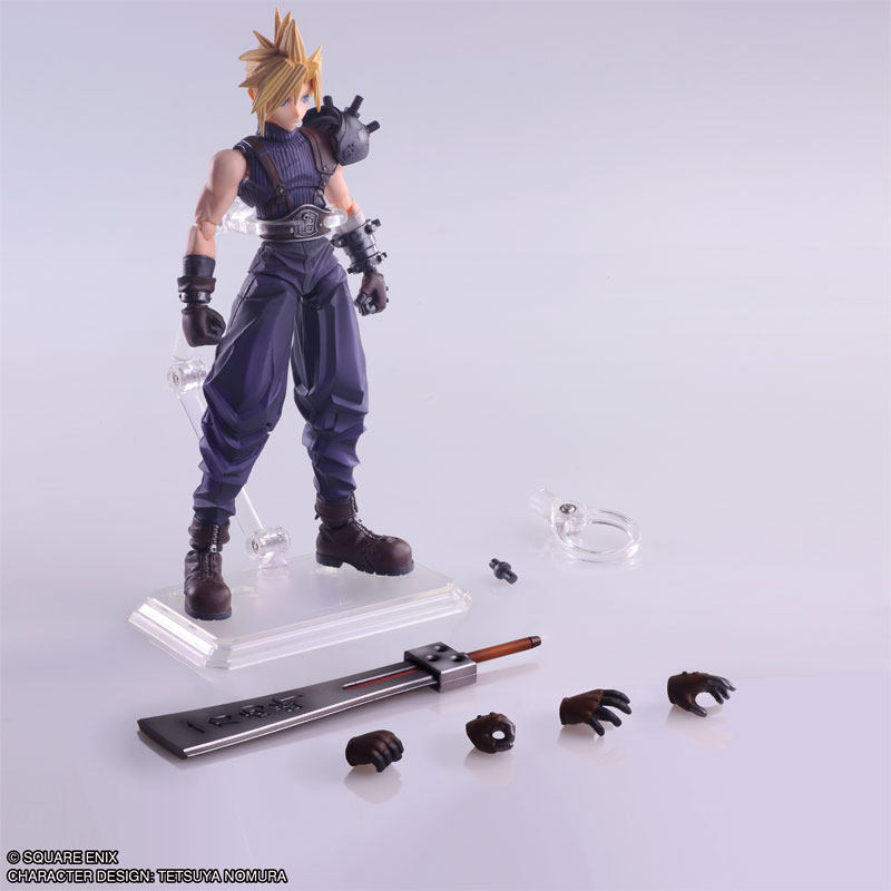 Final Fantasy VII BRING ARTS Cloud Strife Hardedge Ver.(Pre-order)