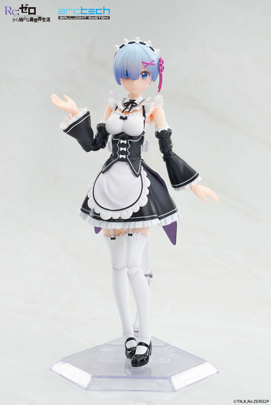 [Bonus] ARCTECH Posable Series Re:ZERO -Starting Life in Another World- Ram & Rem Set 1/8 Posable Figure(Pre-order)