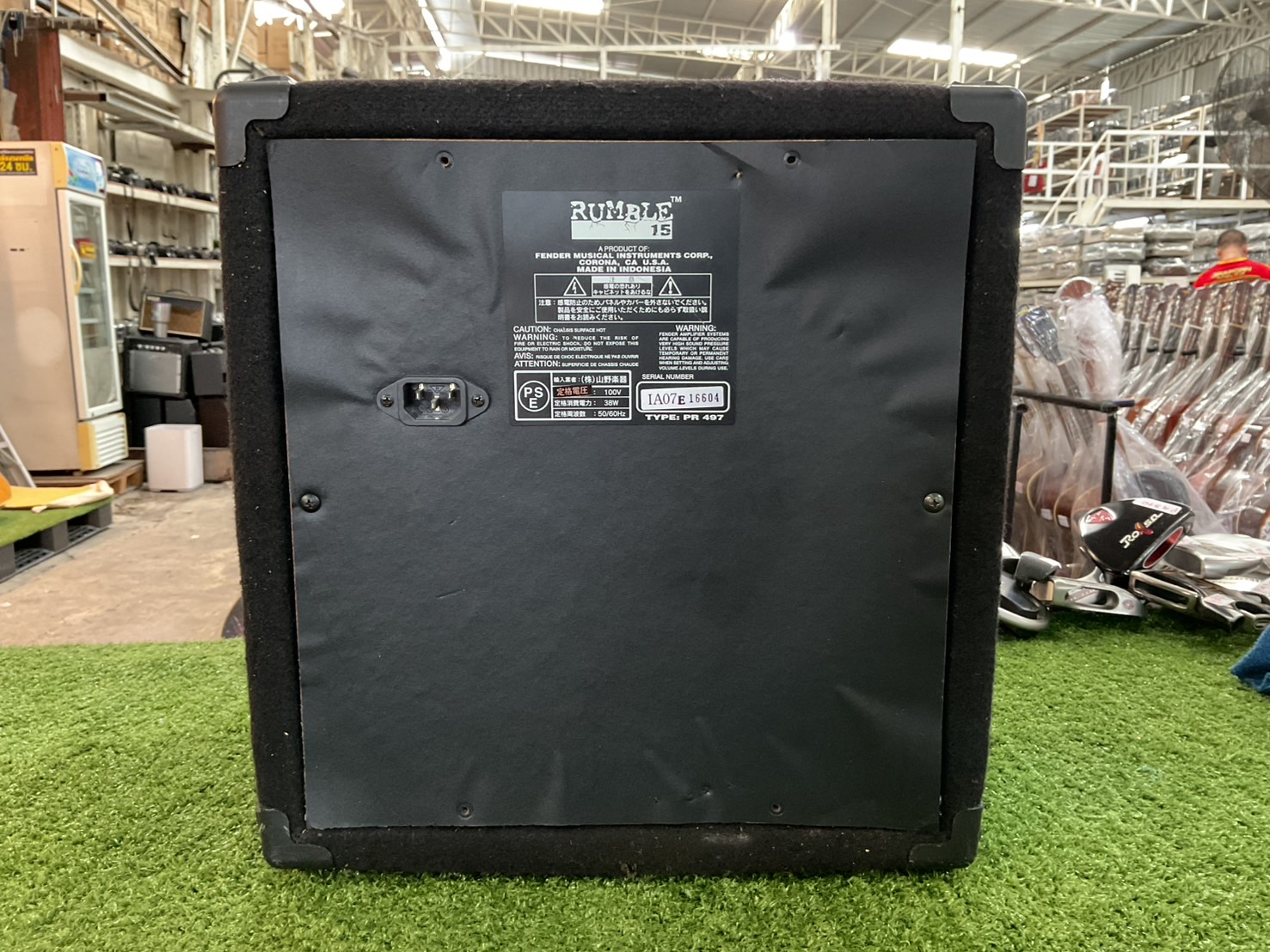 แอมป์เบส FENDER : RUMBLE 15