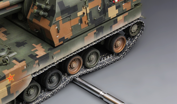 โมเดลปืนใหญ่อัตตาจร Meng Model ขนาด 1/35 TS-022 Chinese PLZ05 155MM Self-Propelled Howitzer
