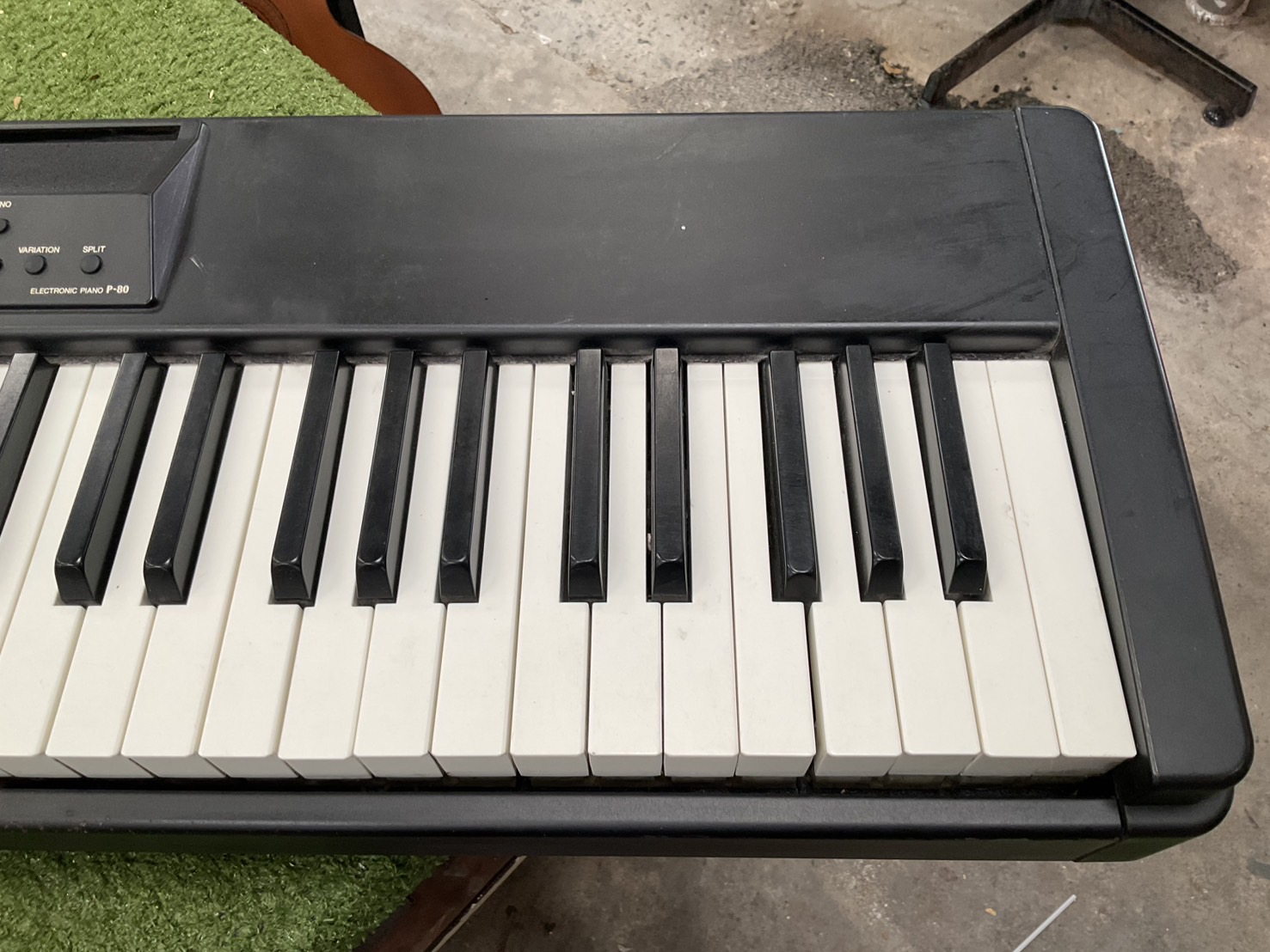 เปียโน YAMAHA : P-80 (ELECTRONIC) สินค้าไม่พร้อมใช้งาน (ต้องซ่อม)