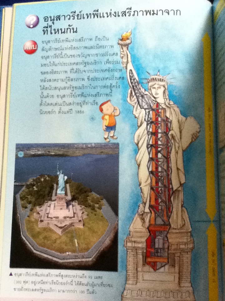 สถานที่สำคัญมีชื่อเสียง ชุดมหัศจรรย์ความรู้สำหรับเด็ก