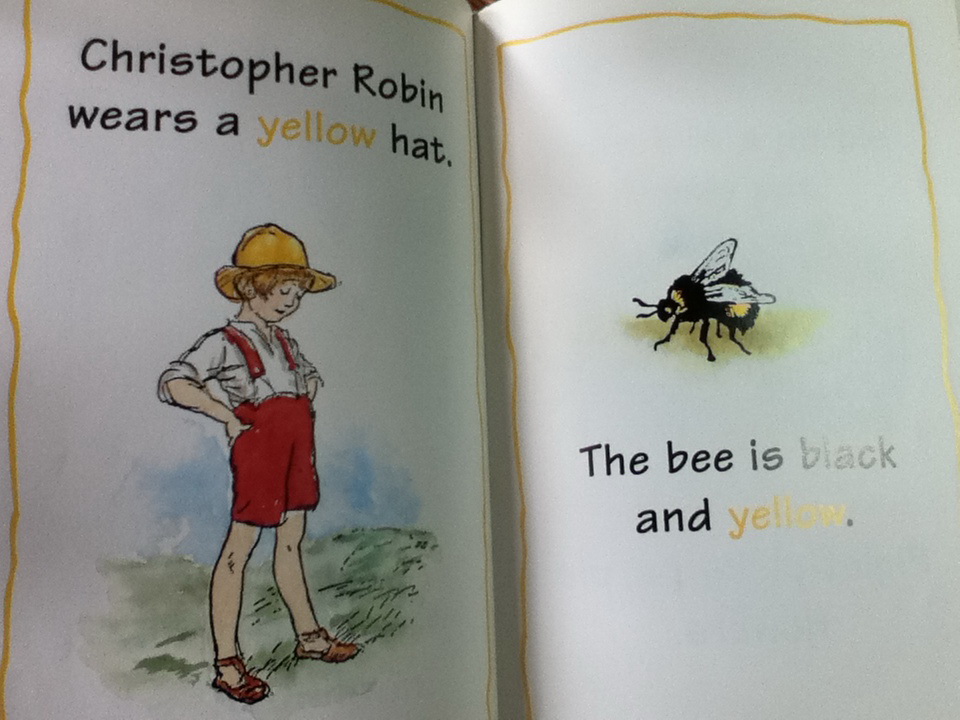 Winnie-the-Pooh's Colors