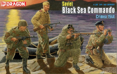 โมเดลฟิกเกอร์ Dragon Models 1/35 DGM6457 Soviet Black Sea Commando