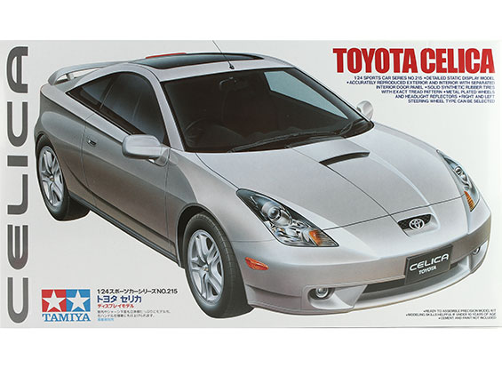 โมเดลรถจำลองทามิย่า ขนาด 1/24 TA24215 Toyota Celica