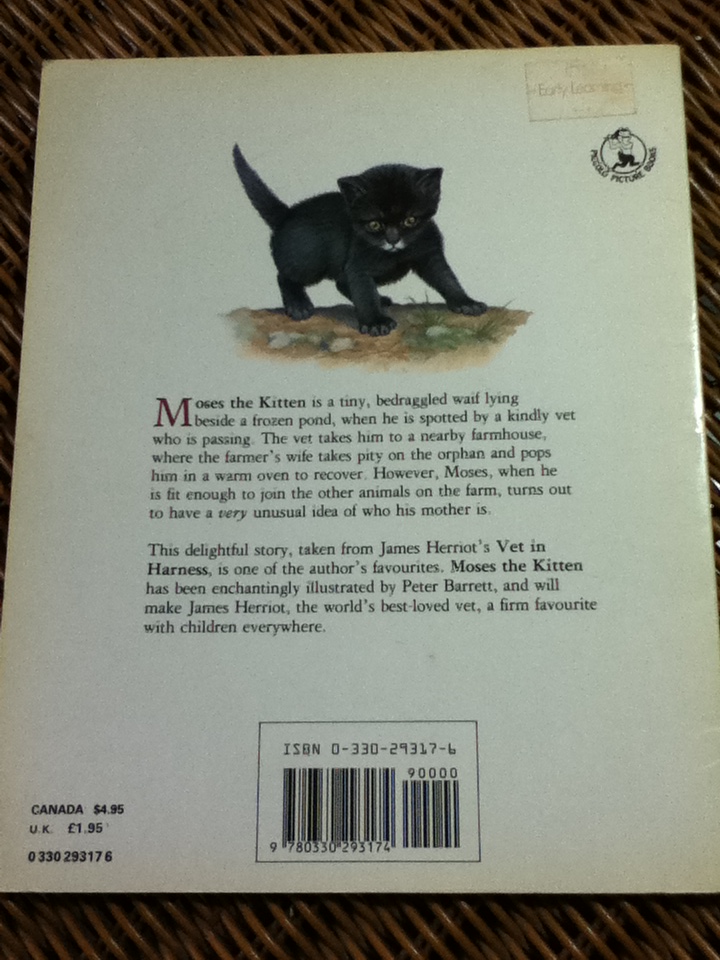 Moses the Kitten/ James Herriot