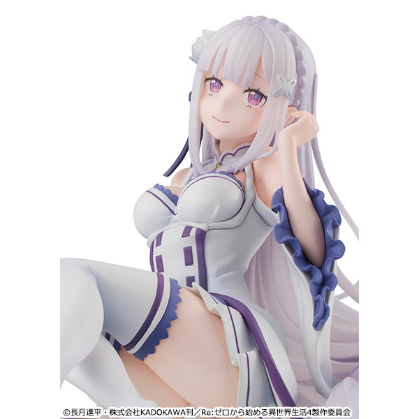 Melty Princess Re:ZERO -Starting Life in Another World- Palm-size Emilia Complete Figure(Pre-order)