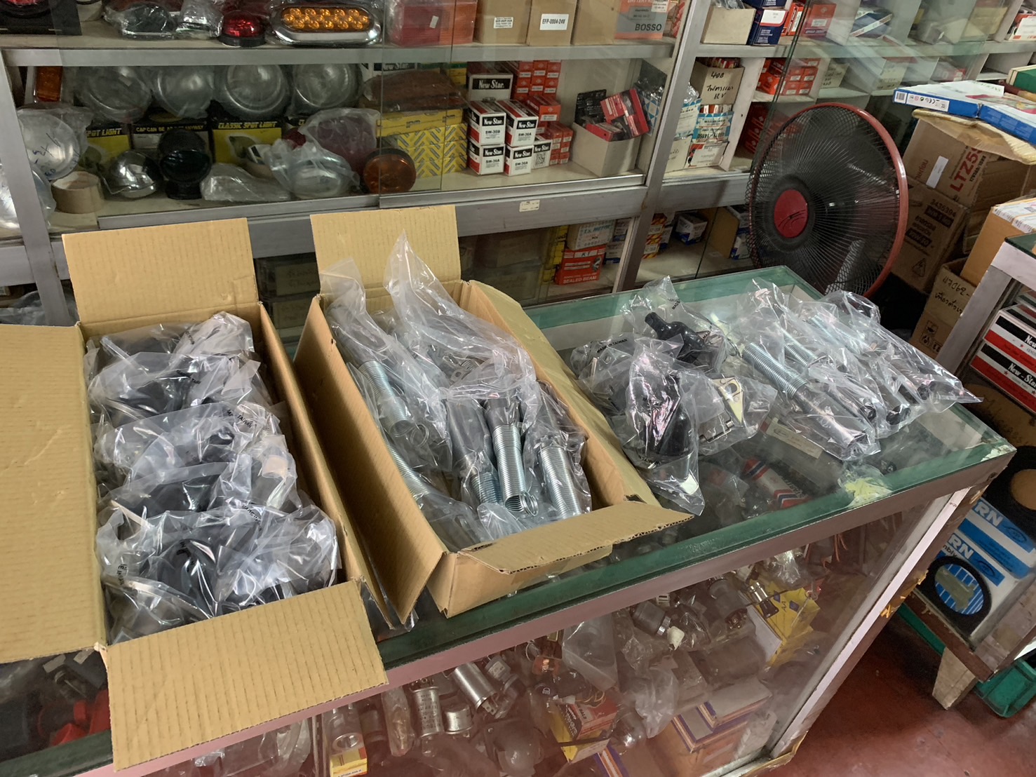 ปลั๊กรถพ่วงตัวผู้ ตัวเมีย 7 ขั้ว สายไฟปลั๊กรถพ่วง