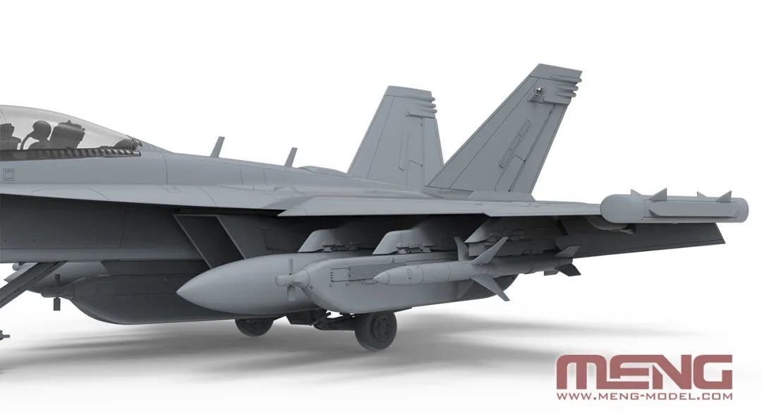 โมเดลเครื่องบิน MENG Model LS-014 1/48 Boeing EA-18G "Growler" Electronic Warfare Attack Aircraft