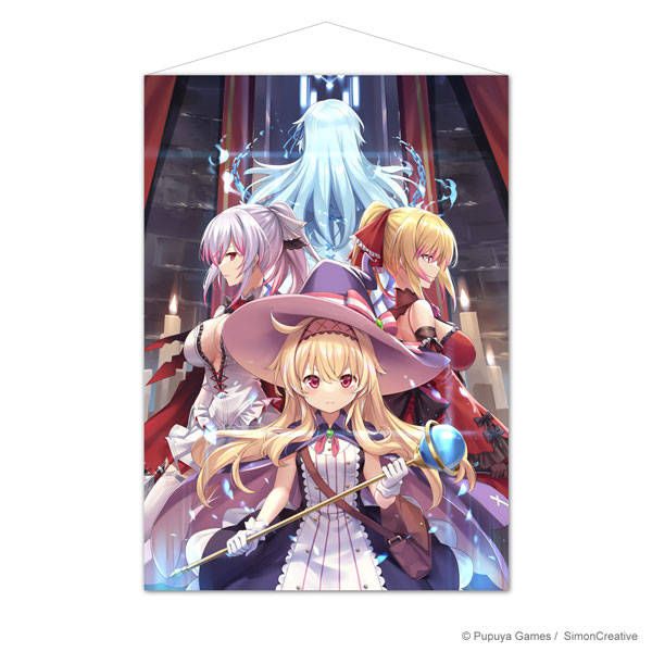 Little Witch Nobeta B2 Wall Scroll-Nobeta&throne(Released)