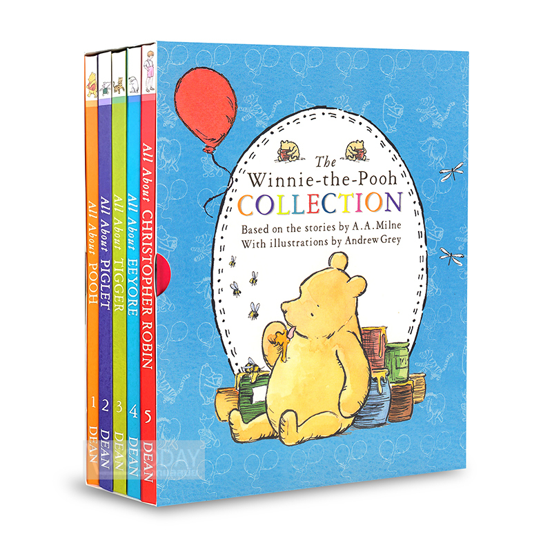 WINNIE-THE-POOH COLLECTION SET (5 BOOKS) BY DKTODAY