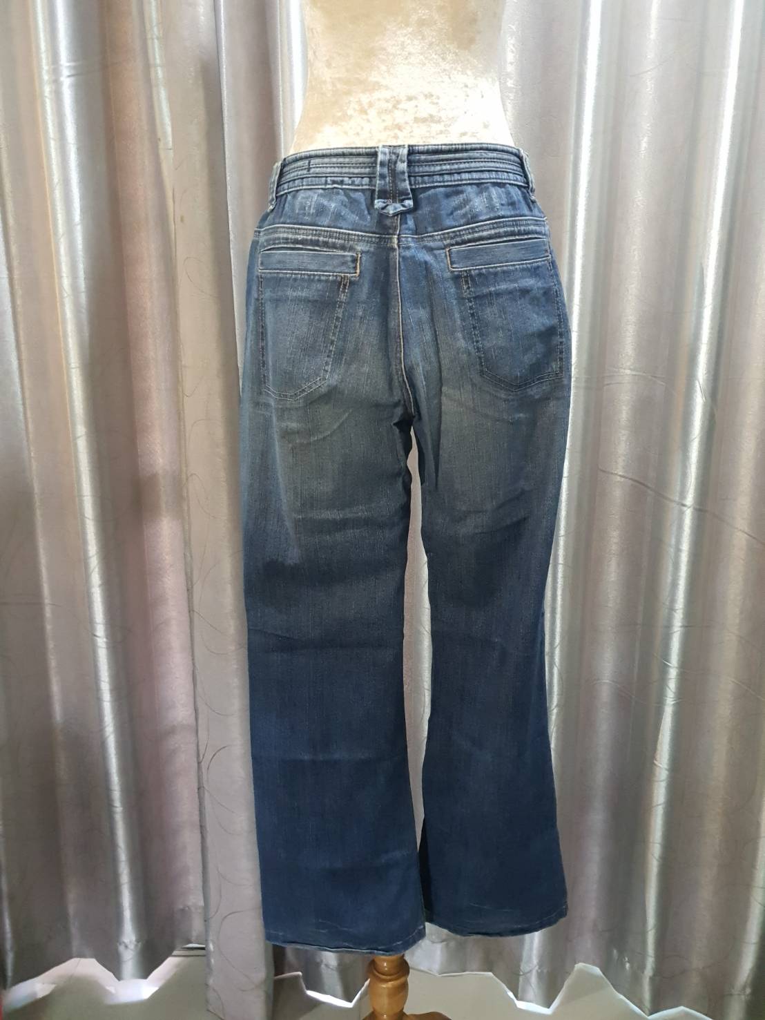 FF02122 -กางเกงยีนส์ มือสอง แบรนด์เนม DKNY JEANS เอว 28 นิ้ว