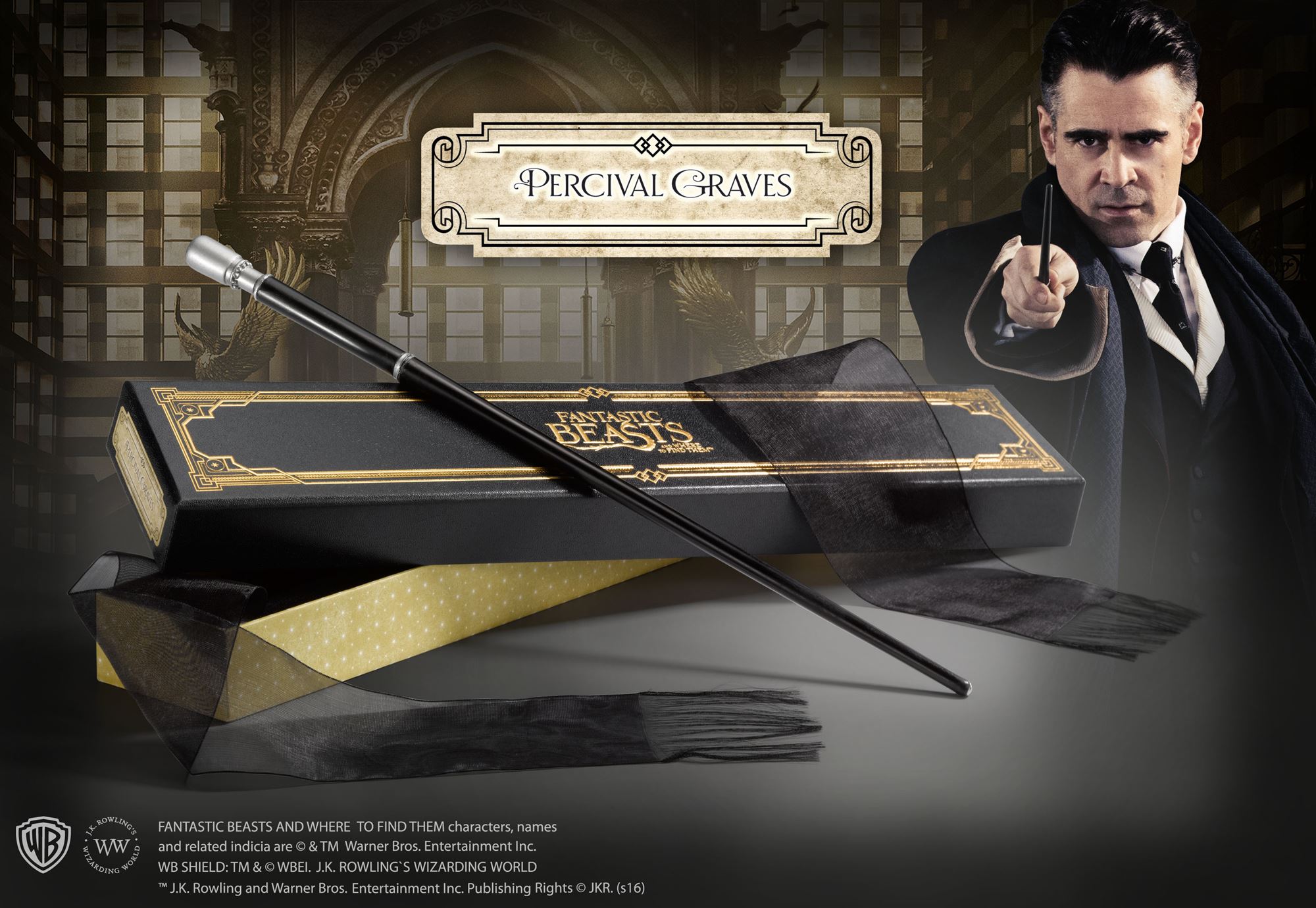 Percival Graves Wand Collector's Box