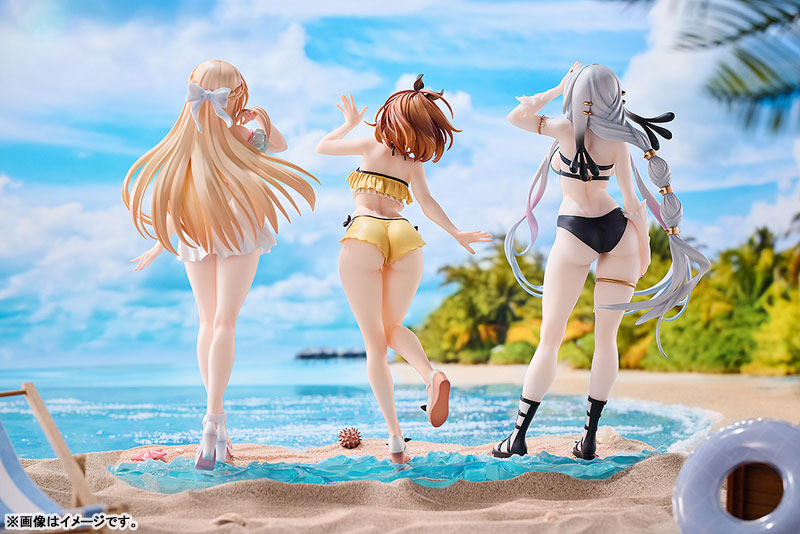 Atelier Ryza: Ever Darkness & the Secret Hideout Ryza, Klaudia & Lila Swimsuit Ver. Set 1/7 Figure(Pre-order)(Single Shipment)