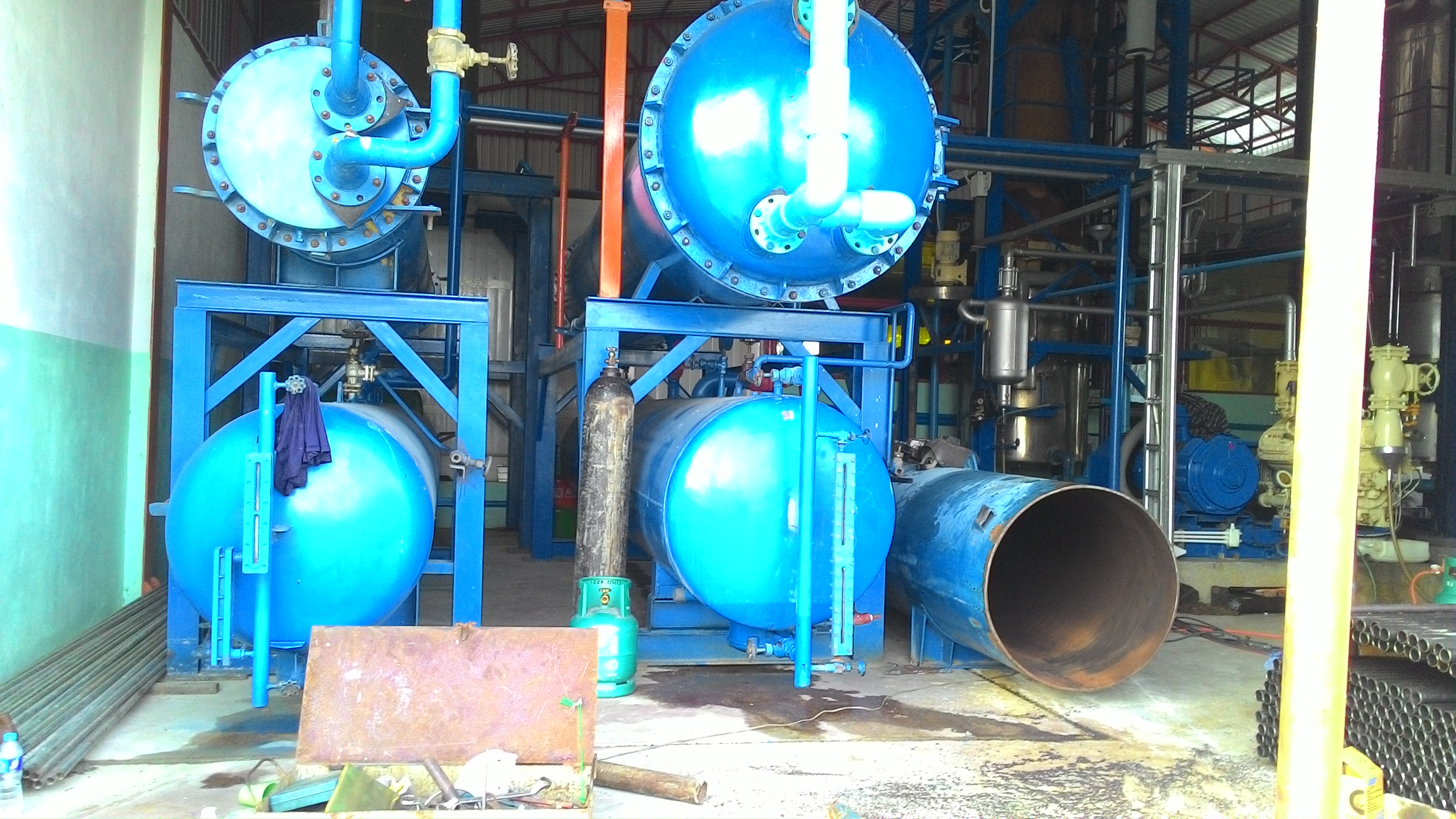 เปลี่ยนท่อใน Condenser