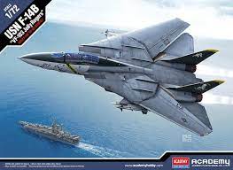 โมเดลเครื่องบิน Academy Model 1/72 AC12578 U.S. NAVY F-14B VF-103 JOLLY ROGERS