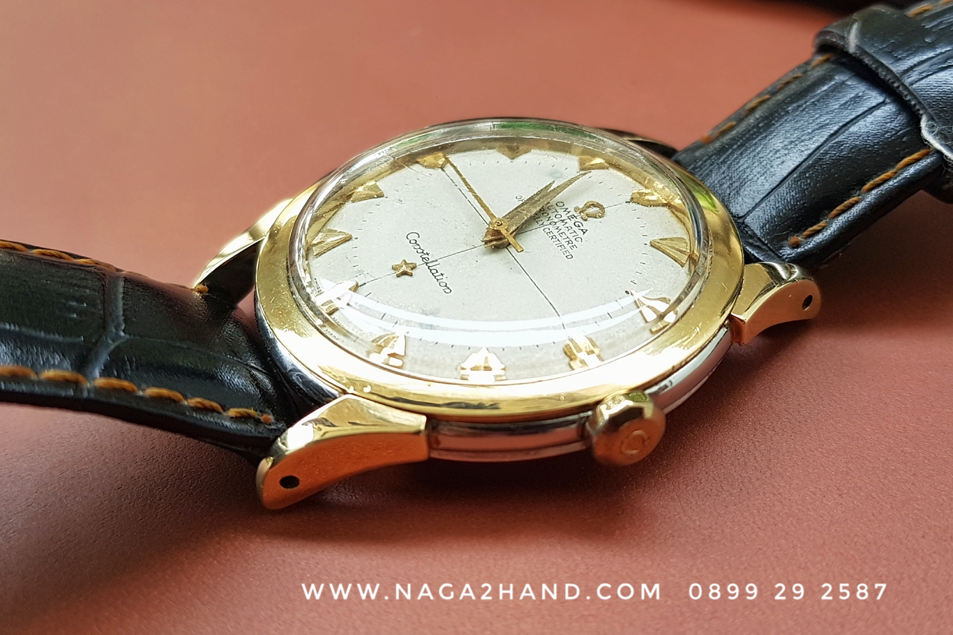 Omega Constelation Chronometer Cal.354 Bumper โอเมก้า หอดูดาวหลักว่าว ทองหุ้ม