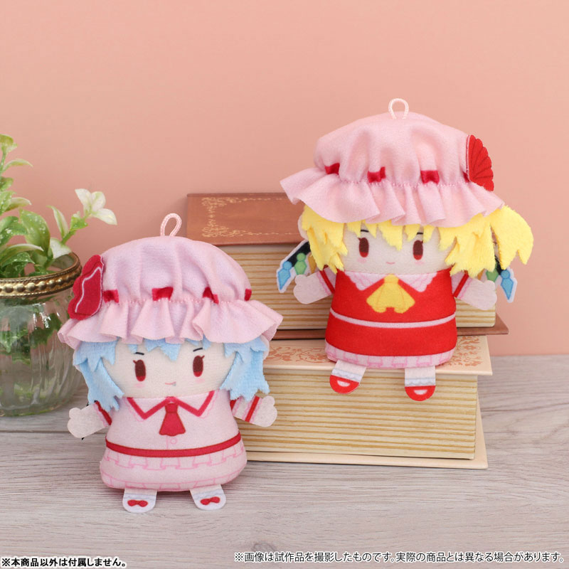 Touhou Project Finger Mascot PUPPELA Set [Plush] Remilia Scarlet & Flandre Scarlet(Pre-order)