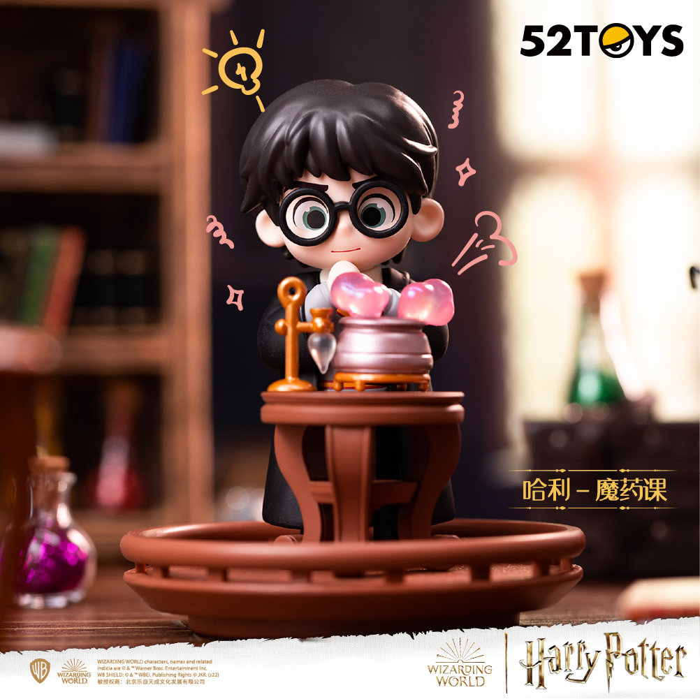 แบบยกเซต7ตัว ฟิกเกอร์แฮร์รี่พอตเตอร์ รุ่น Hogwarts Series 52TOYS x Harry Potter
