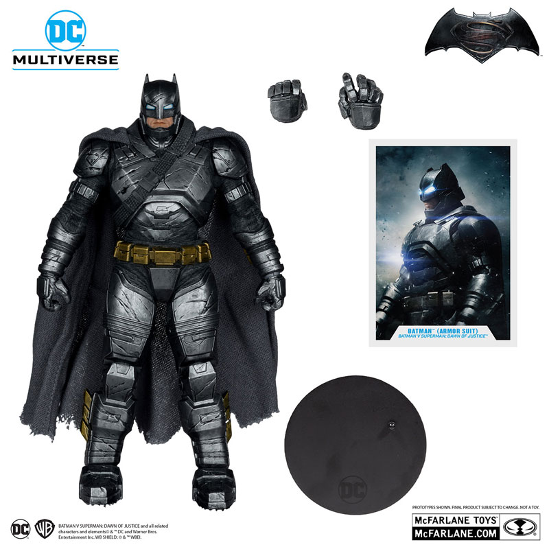 "DC Comics" DC Multiverse #304 Armor Suit Batman [Movie "Batman vs Superman: Dawn of Justice"](Provisional Pre-order)
