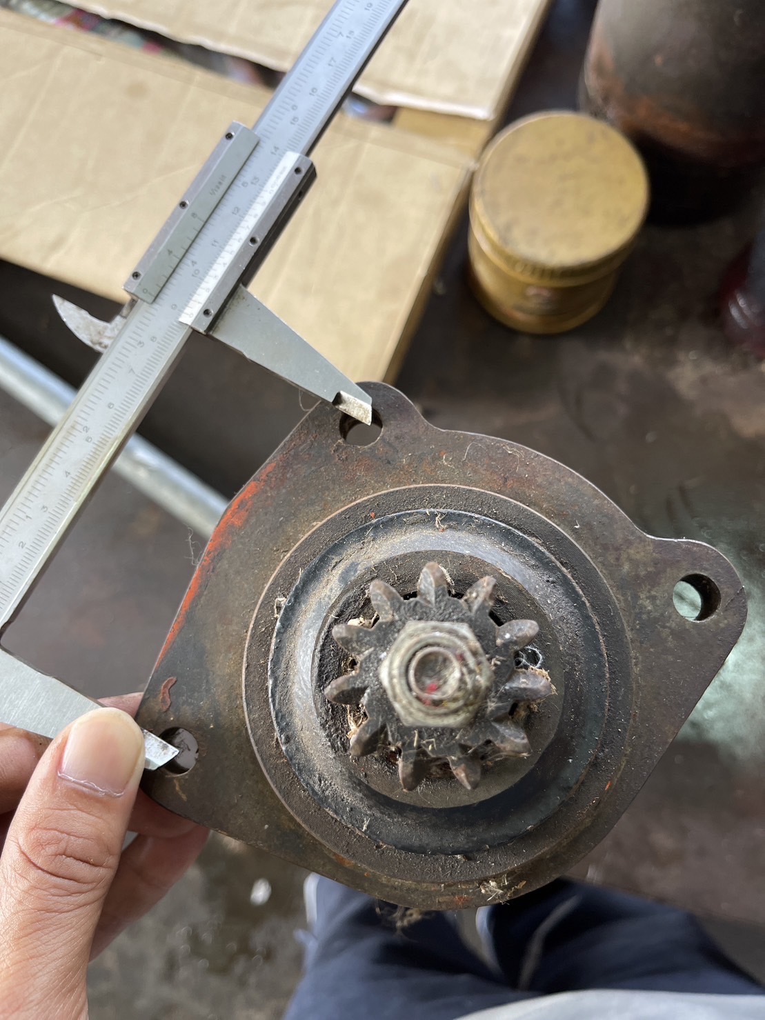 ไดสตาร์ท Benz BOSCH หัวลาก Scania 24V 11 ฟัน เฟืองโต 41 mm 6.6 KW